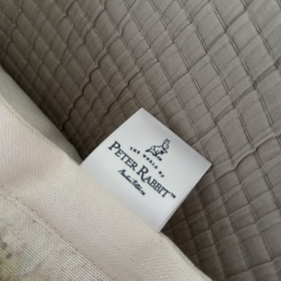 Beatrix Potter Peter Rabbit Decorative Embellished Pillow NWT - Picture 5 of 10